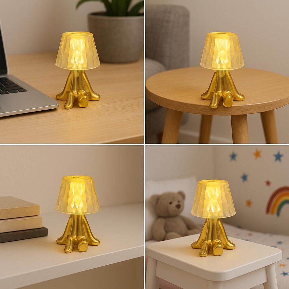 ⁦وناسة ديكور بطارية – تصميم فن تجريدي صغير⁩ - الصورة ⁦2⁩